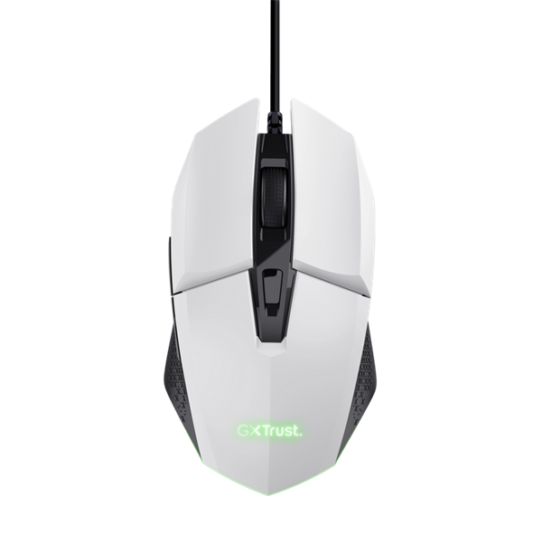 Trust GXT109W Felox vezetékes fehér gamer egér