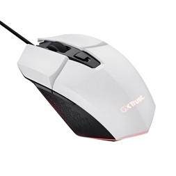 Trust GXT109W Felox vezetékes fehér gamer egér