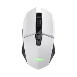 Trust GXT110W Felox vezeték nélküli fehér gamer egér