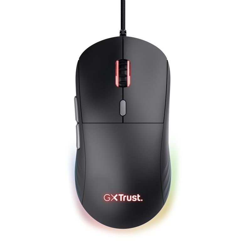 Trust GXT925 Redex II Lightweight vezetékes fekete gamer egér