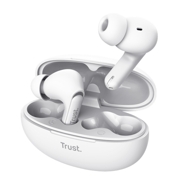 Trust Yavi ENC True Wireless Bluetooth fehér fülhallgató