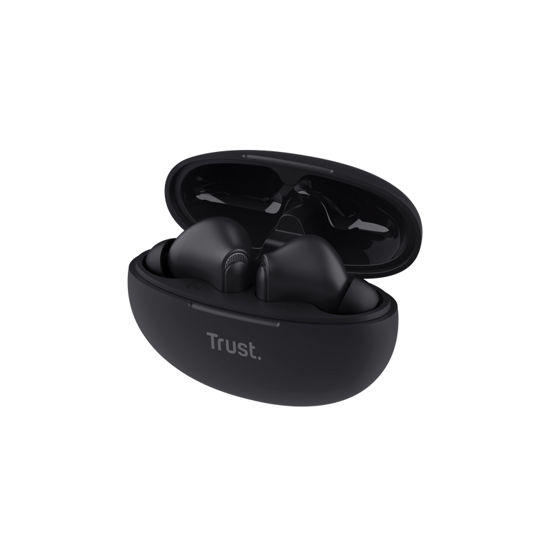 Trust Yavi ENC True Wireless Bluetooth fekete fülhallgató