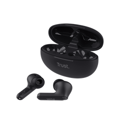 Trust Yavi ENC True Wireless Bluetooth fekete fülhallgató