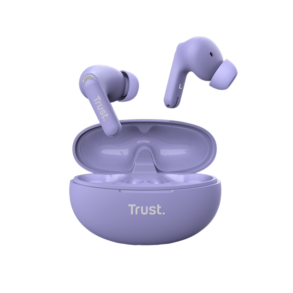 Trust Yavi ENC True Wireless Bluetooth lila fülhallgató