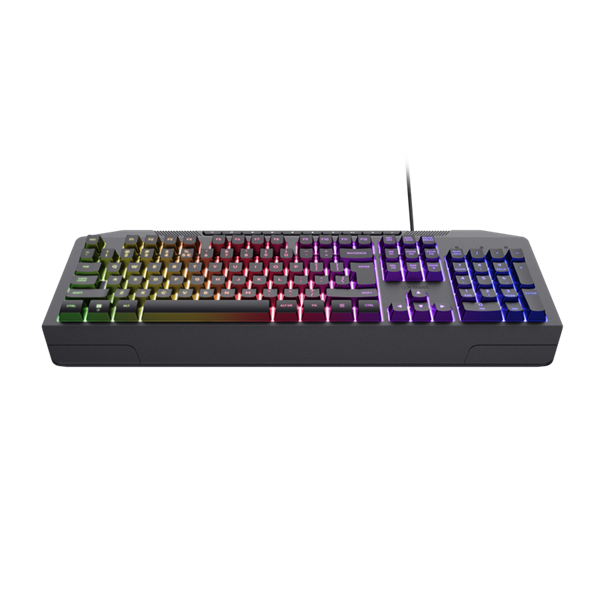 Trust GXT836 Evocx HU vezetékes fekete gamer billentyűzet