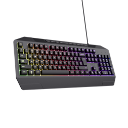 Trust GXT836 Evocx HU vezetékes fekete gamer billentyűzet