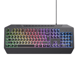 Trust GXT836 Evocx HU vezetékes fekete gamer billentyűzet