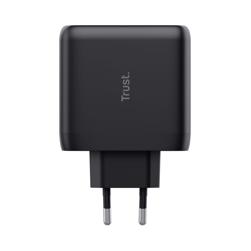 Trust 25380 Maxo 65W 2P USB-C fekete töltő adapter