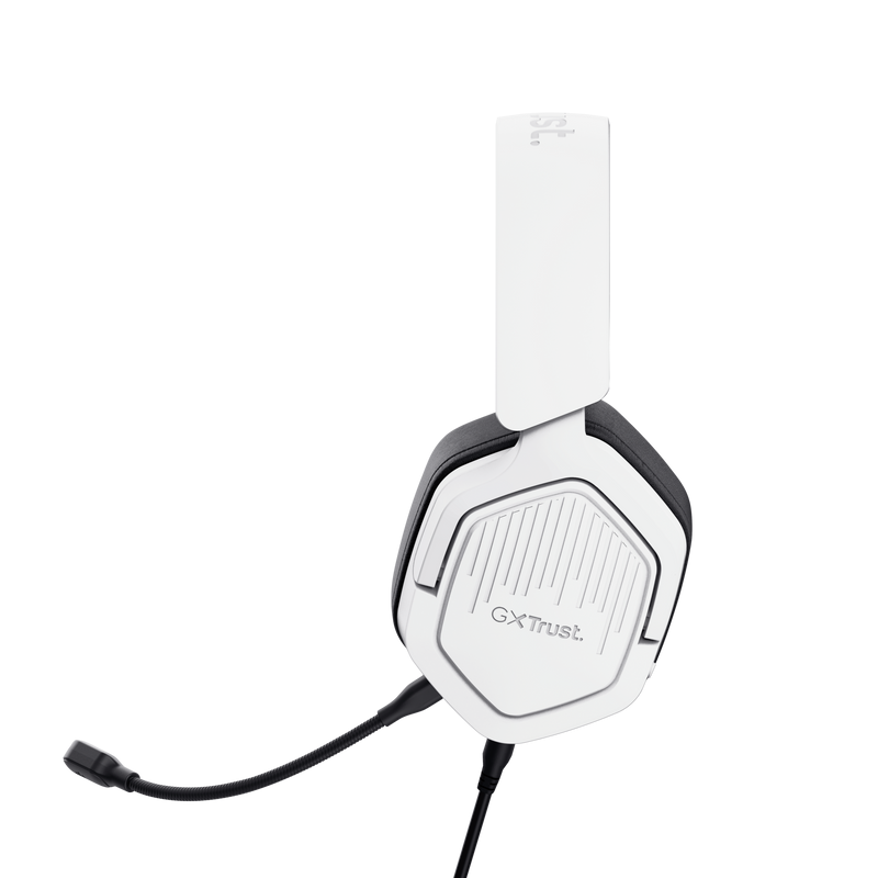 Trust GXT 492 Carus vezetékes multiplatform fehér gamer headset