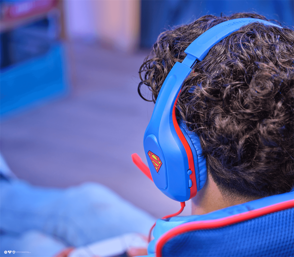 Trust 25738 GXT 415SM Zirox Superman könnyű vezetékes gamer headset