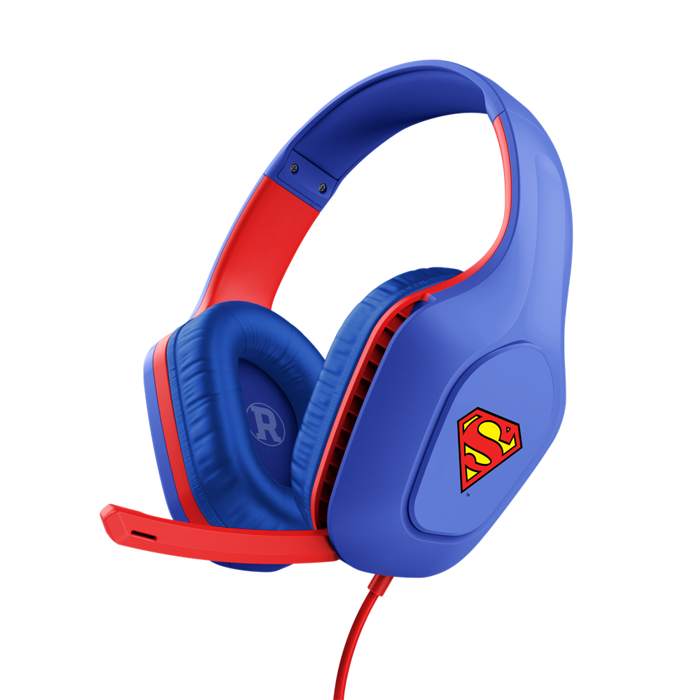 Trust 25738 GXT 415SM Zirox Superman könnyű vezetékes gamer headset