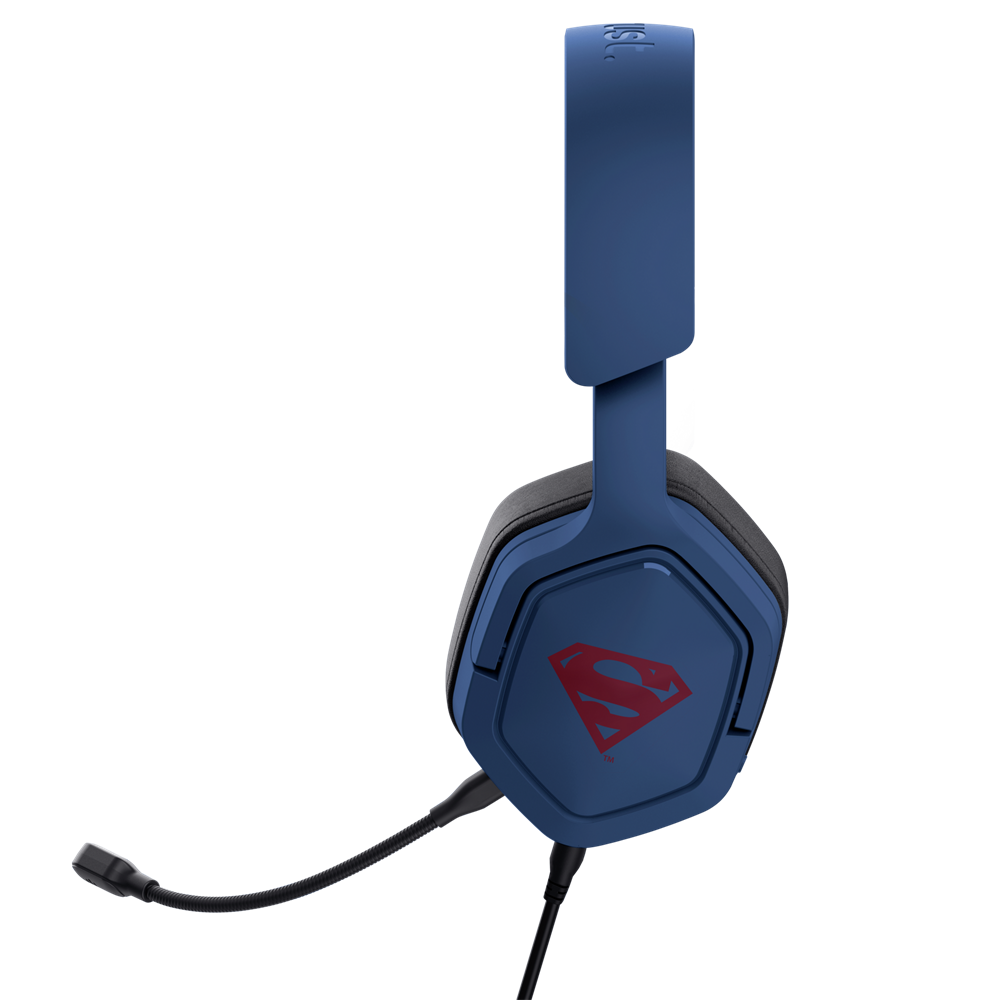 Trust 25739 GXT492SM Carus Superman multiplatform vezetékes gamer headset