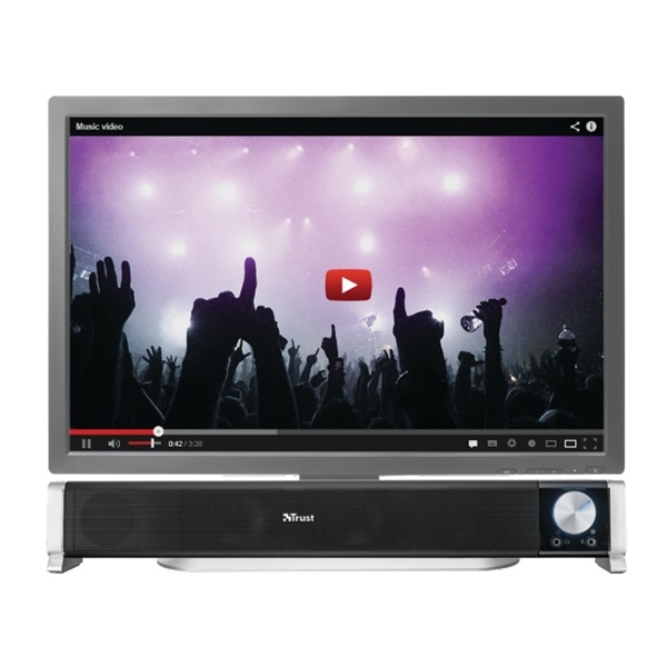 Trust Asto Sound Bar 2.0 12W fekete PC hangszóró