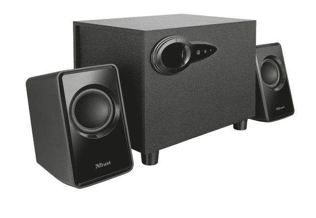 Trust Avora 2.1 Subwoofer Speaker Set jack 18W fekete hangszóró