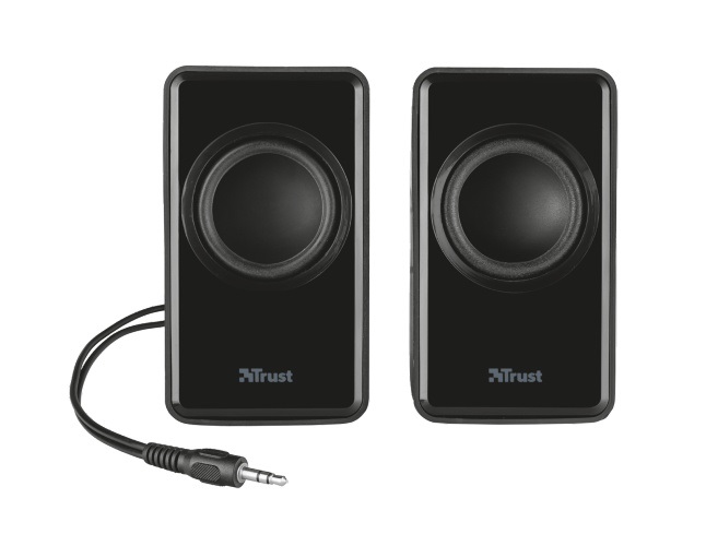 Trust Avora 2.1 Subwoofer Speaker Set jack 18W fekete hangszóró