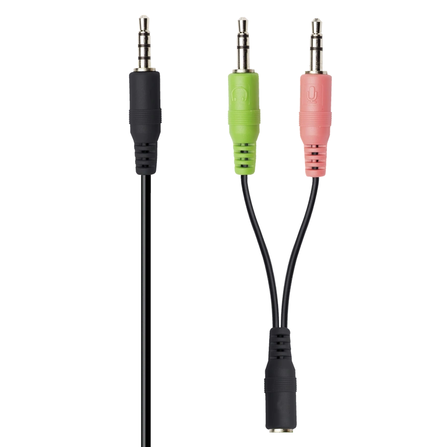 Trust Basics fekete vezetékes headset