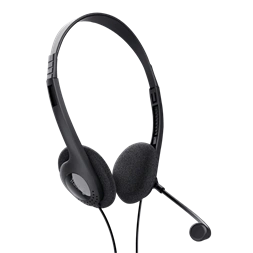 Trust Basics fekete vezetékes headset