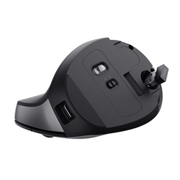 Trust Bayo II Ergonomic vezeték nélküli fekete egér (Újszerű)