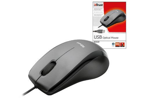 Trust Carve USB fekete egér