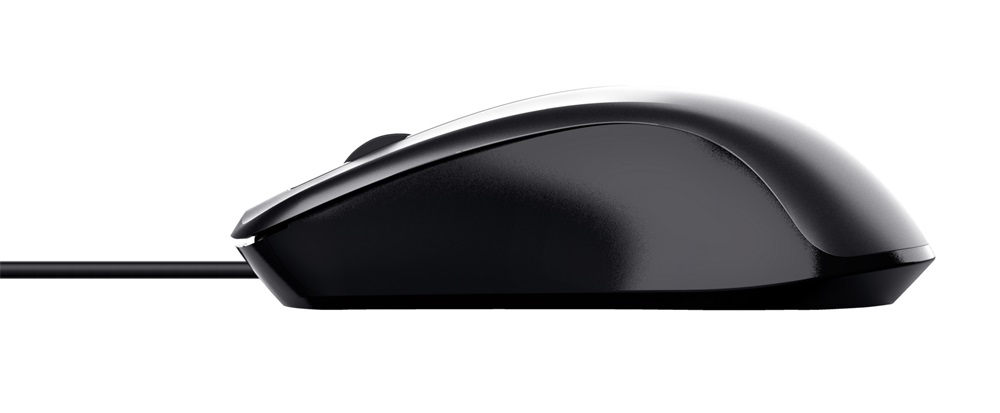 Trust Carve USB fekete egér