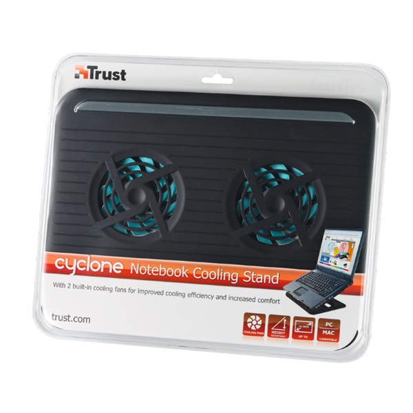 Trust Cyclone Cooling Stand notebook hűtőpad