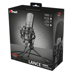 Trust GXT 242 Lance Streaming USB gamer mikrofon