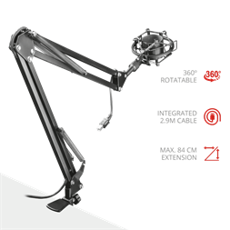 Trust GXT 253 Emita mikrofon kar