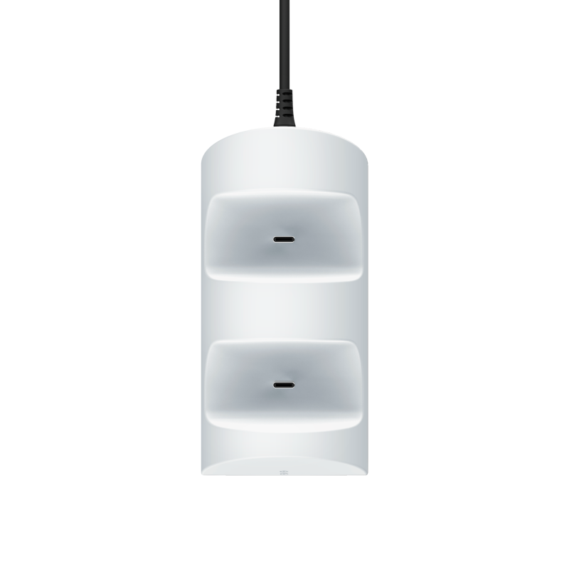 Trust 24451 GXT 254 Duo PS5 fehér kontroller töltőállomás