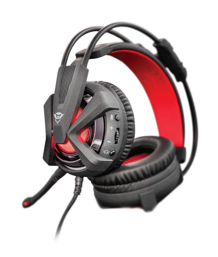 Trust GXT 353 Verus Bass Vibration gamer USB headset