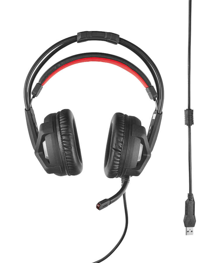 Trust GXT 353 Verus Bass Vibration gamer USB headset