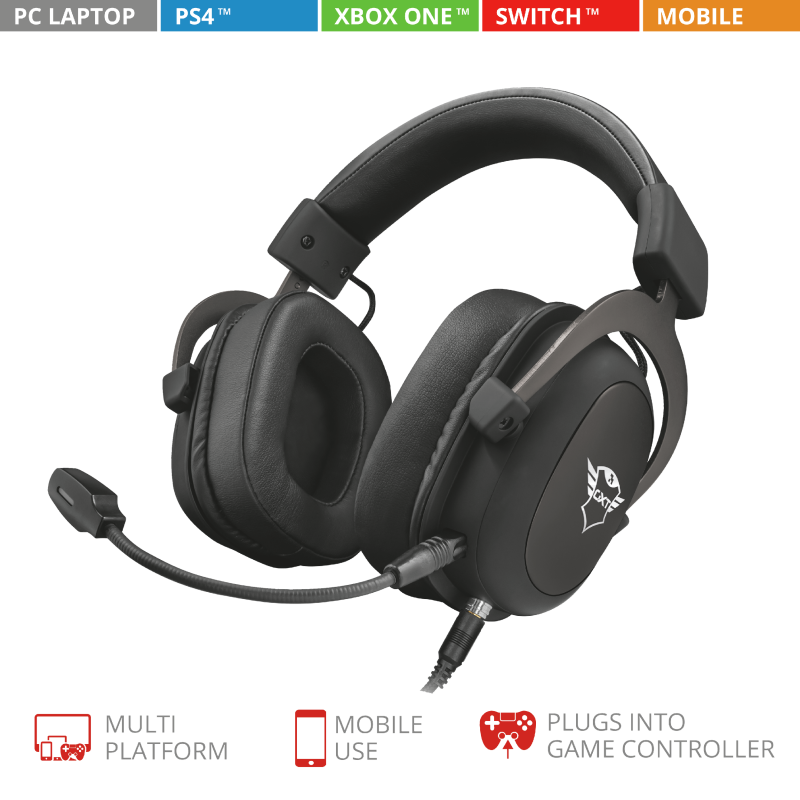 Trust GXT 414 Zamak Premium gamer headset