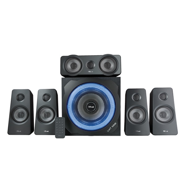 Trust GXT 658 Tytan 5.1 Surround gaming jack 180W fa gamer hangszóró