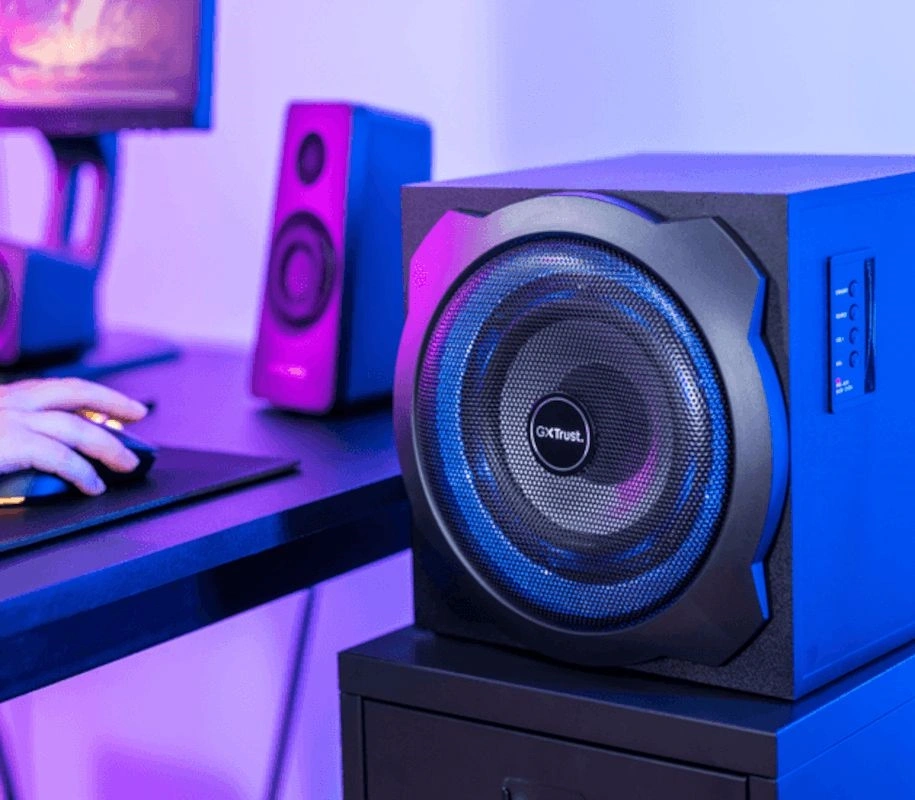 Trust GXT 658 Tytan 5.1 Surround gaming jack 180W fa gamer hangszóró
