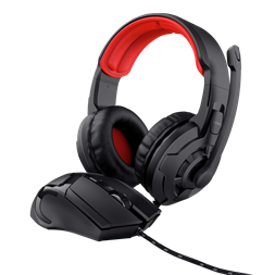 Trust GXT 785 Ravius 2in1 vezetékes gamer headset + vezetékes gamer egér (Újszerű)