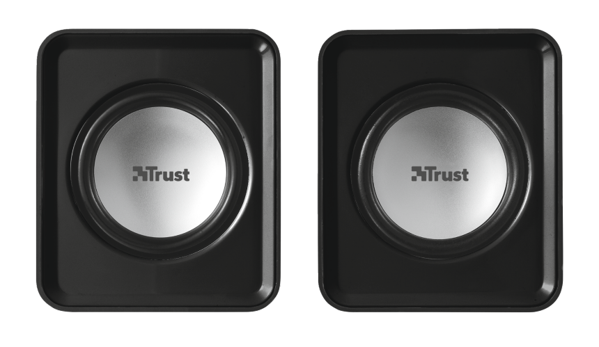 Trust Leto 2.0 jack 6W USB tápellátású fekete-ezüst hangszóró