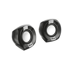 Trust Polo Compact 2.0 jack 8W USB fekete-ezüst hangszóró