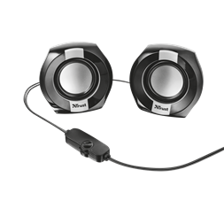 Trust Polo Compact 2.0 jack 8W USB fekete-ezüst hangszóró