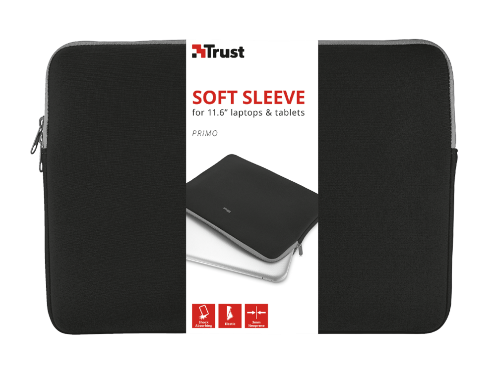 Trust Primo fekete 11,6" notebook tok