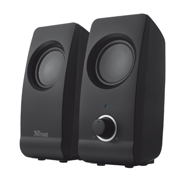 Trust Remo 2.0 jack 8W fekete hangszóró