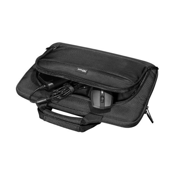 Trust Sydney 14" ECO slim topload fekete notebook táska