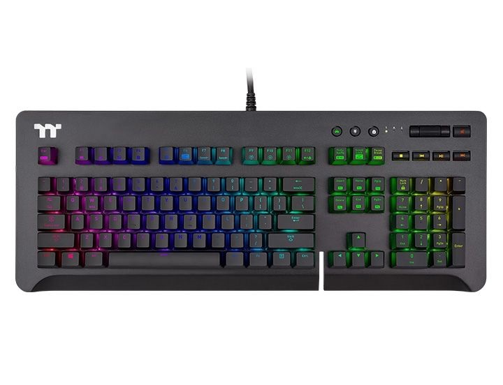 Ttesports Level 20 GT RGB (Cherry MX silver) US USB mechanikus gamer billentyűzet