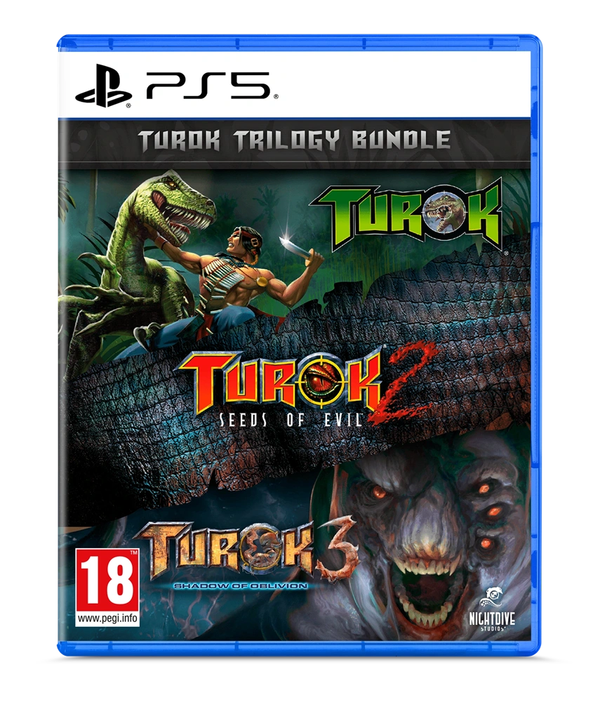 Turok Trilogy Bundle PS5 játékszoftver
