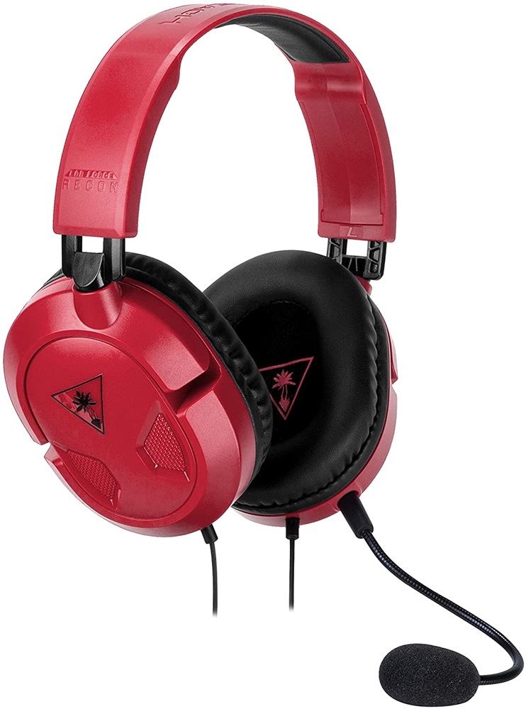 Turtle Beach Ear Force Recon 50 piros gamer headset