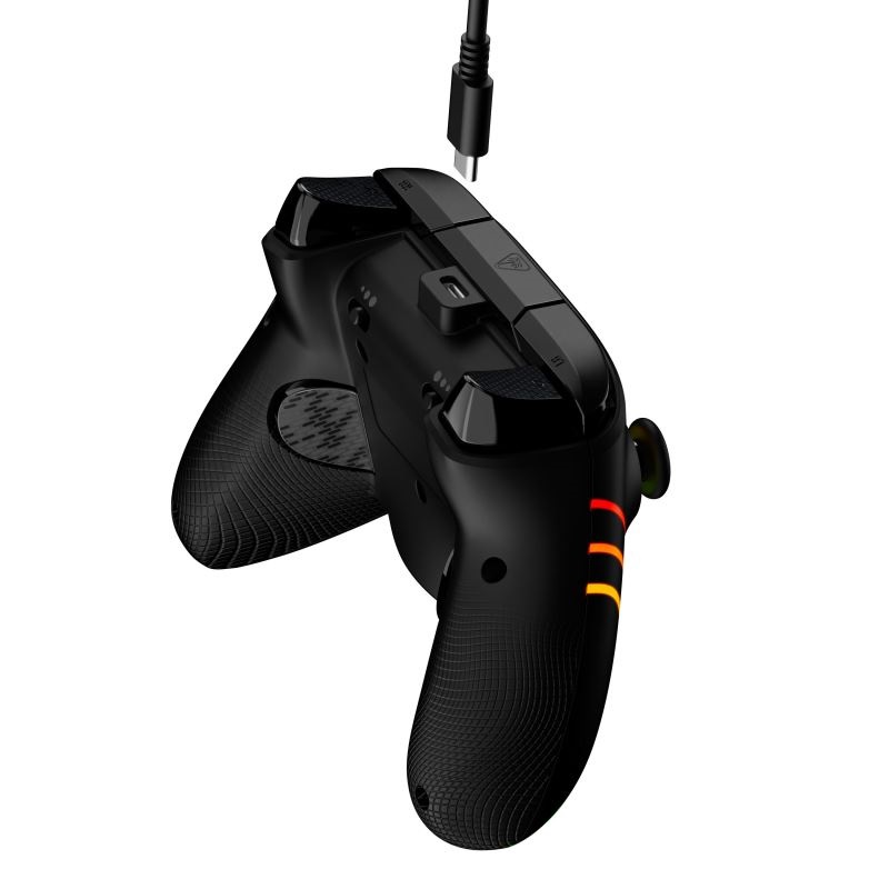 Turtle Beach TBC-2002-05 Afterglow Wave RGB PC/Xbox One/Xbox Series X|S vezetékes fekete kontroller
