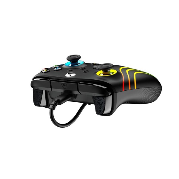 Turtle Beach TBC-2002-05 Afterglow Wave RGB PC/Xbox One/Xbox Series X|S vezetékes fekete kontroller