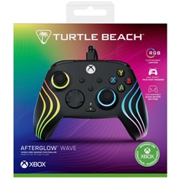 Turtle Beach TBC-2002-05 Afterglow Wave RGB PC/Xbox One/Xbox Series X|S vezetékes fekete kontroller