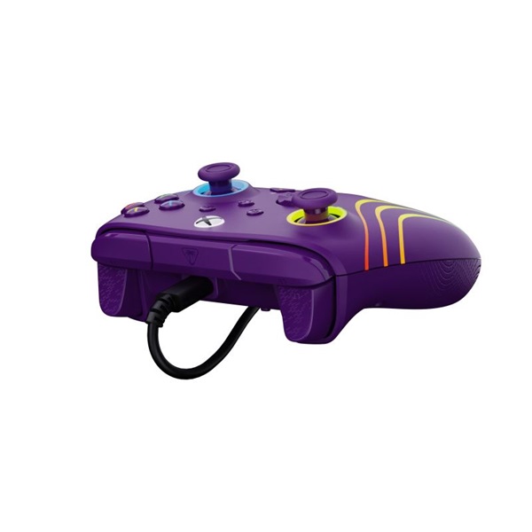 Turtle Beach TBC-2002-45 Afterglow Wave RGB PC/Xbox One/Xbox Series X|S vezetékes lila kontroller