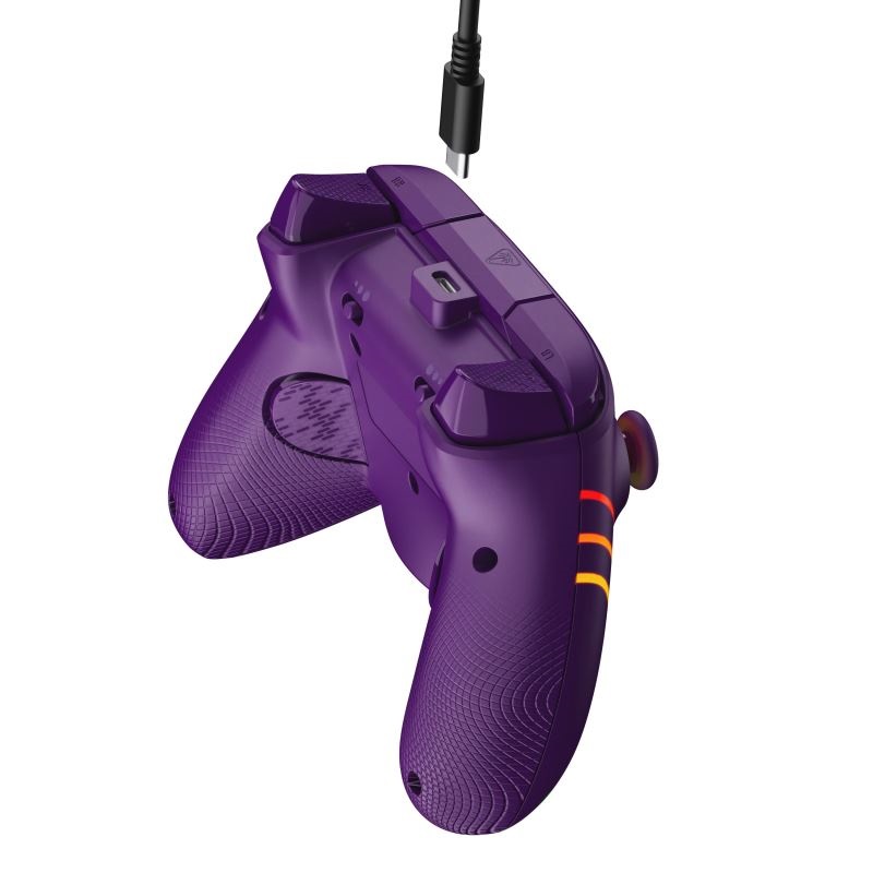Turtle Beach TBC-2002-45 Afterglow Wave RGB PC/Xbox One/Xbox Series X|S vezetékes lila kontroller