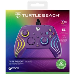 Turtle Beach TBC-2002-45 Afterglow Wave RGB PC/Xbox One/Xbox Series X|S vezetékes lila kontroller