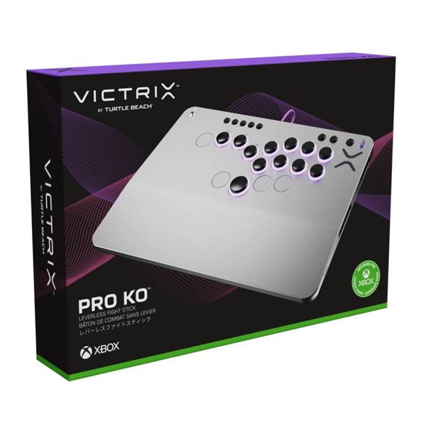 Turtle Beach TBF-2001-05 Victrix Pro KO Leverless Fight Stick PC/Xbox One/Xbox Series X|S vezetékes kontroller